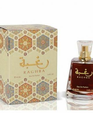 Raghba by Lattafa Ragba Arabian Fragrance Attar EDP Spray Perfume 100ml