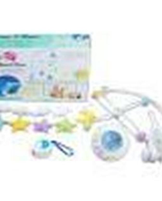 Moon &amp; Stars Quran Cot Mobile with Light Projection image