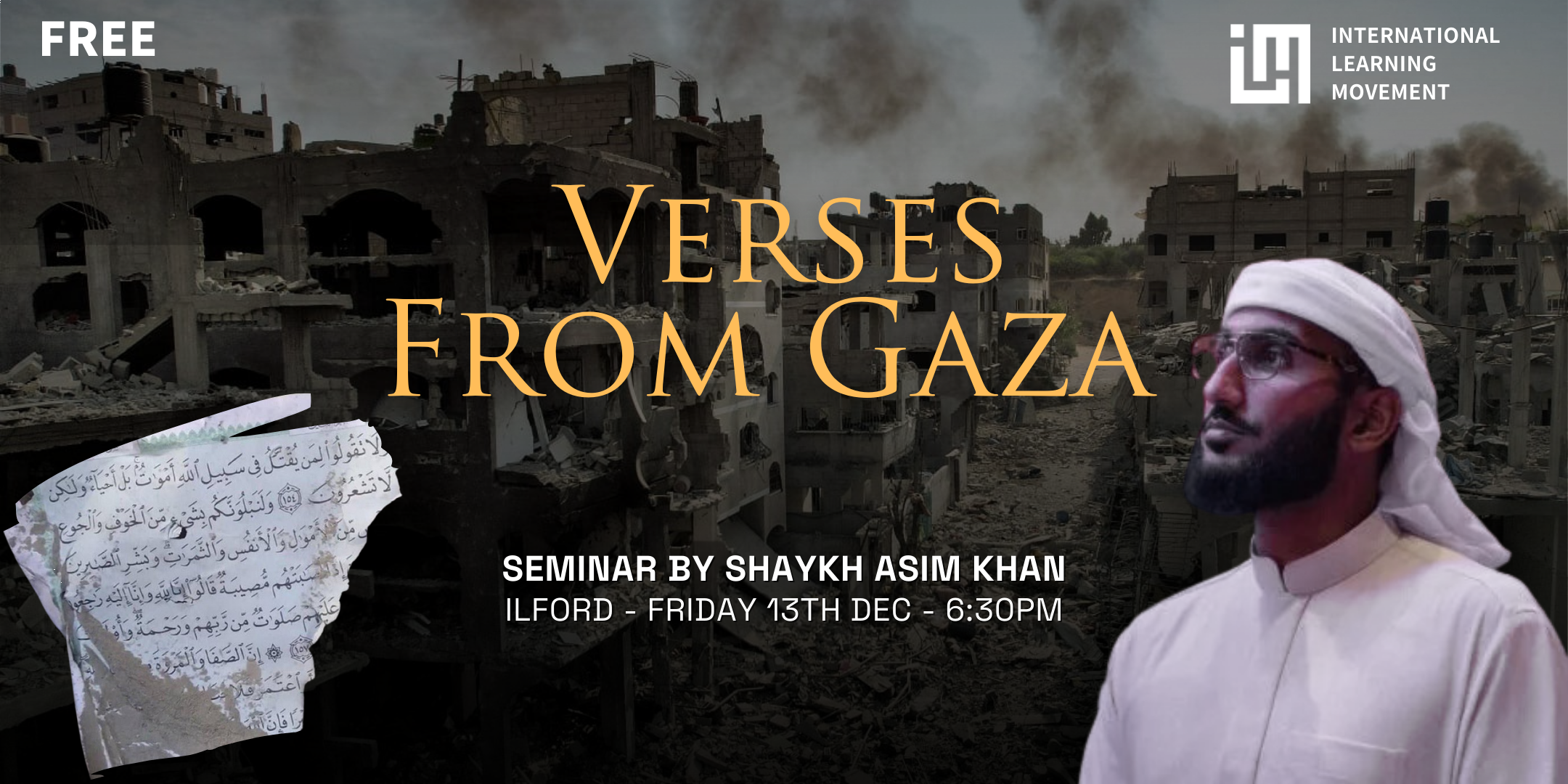 Banner image of Verses From Gaza event